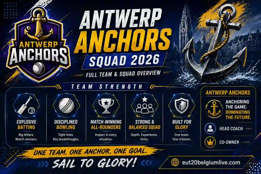 Antwerp Anchors full squad